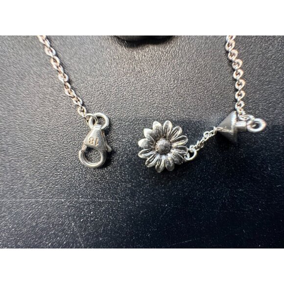 Gucci GG Marmont Mother of Pearl Sterling Silver Bracelet - Picture 3 of 11